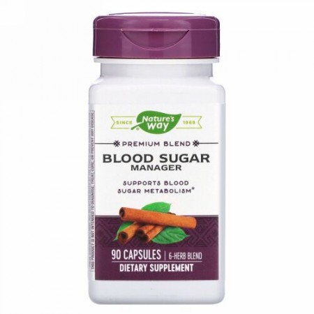 Nature's Way, ブラッドシュガーマネージャー、カプセル90粒