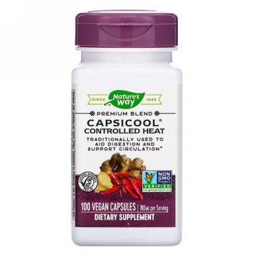 Nature's Way, CapsiCool Controlled Heat, 100 Vegan Capsules (Discontinued Item)