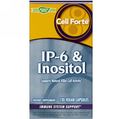 Nature's Way, セルフォーテ、Ip-6 &イノシトール、120植物性カプセル