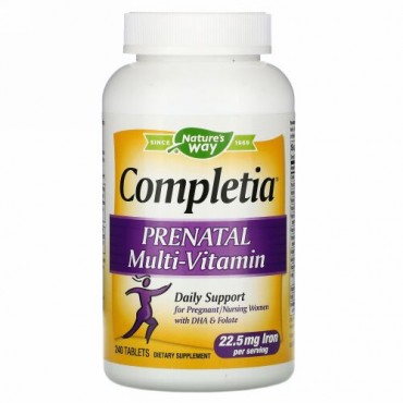 Nature's Way, Completia、マタニティ向けマルチビタミン、240粒