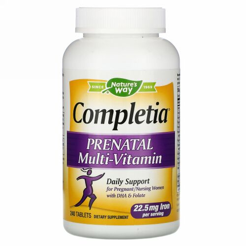 Nature's Way, Completia、マタニティ向けマルチビタミン、240粒