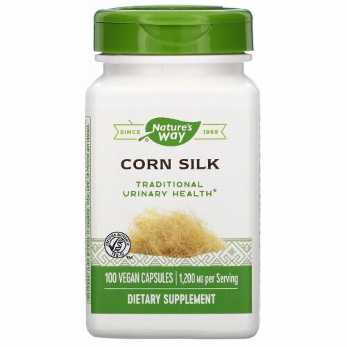 Nature's Way, Corn Silk, 1,200 mg, 100 Vegan Capsules