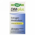 Nature's Way, DIM-plus、エストロゲンメタボリズム、植物性カプセル 120粒