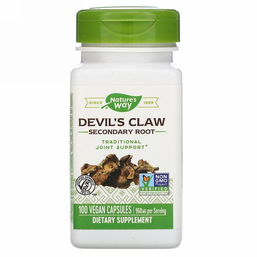 Nature's Way, ツノゴマ、二次根、480mg、植物性カプセル100粒