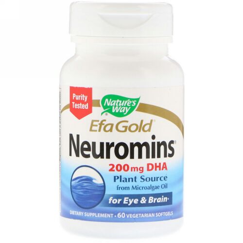 Nature's Way, EfaGold, Neuromins, 200 mg, 60 Vegetarian Softgels