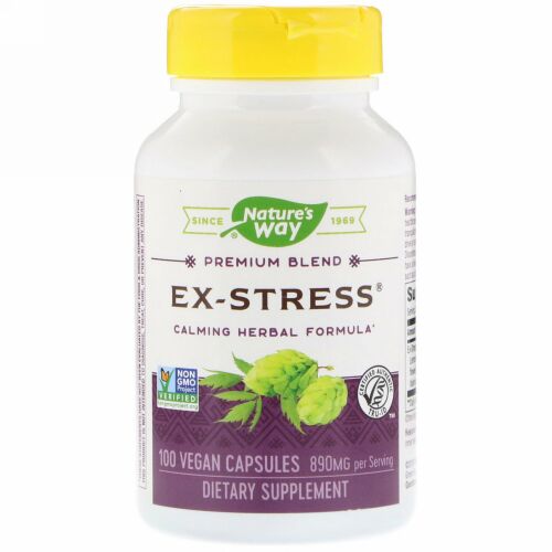Nature's Way, エックスストレス、 445 mg、 100植物性カプセル