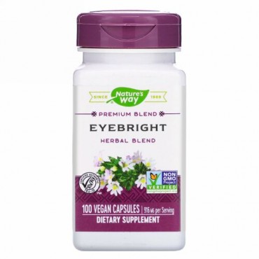 Nature's Way, Eyebright Herbal Blend, 916 mg, 100 Vegan Capsules