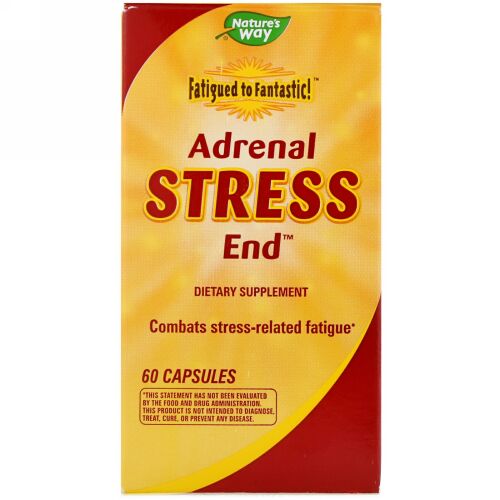 Nature's Way, Fatigued to Fantastic!™（ファティーグドトゥーファンタスティック！）、アドレナルストレスエンド、60粒