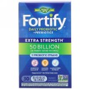 Nature's Way, Fortify Daily Probiotic + Prebiotics , Extra Strength, 50 Billion, 30 Delayed-Release Veg Capsules (Discontinued Item)