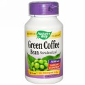Nature's Way, グリーンコーヒービーン、標準化、500 mg、60 Vキャップ (Discontinued Item)