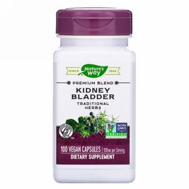 Nature's Way, キドニーブラダー、930mg、ベジカプセル100粒