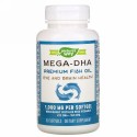 Nature's Way, Mega-DHA Premium Fish Oil, 1,000 mg, 60 Softgels