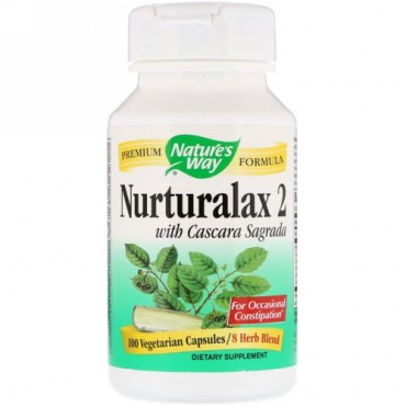 Nature's Way, ナチュラルax 2、 カスカラサグラダ入り、 445 mg、 100植物性カプセル (Discontinued Item)