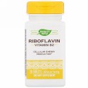 Nature's Way, Riboflavin Vitamin B2, 400 mg, 30 Tablets