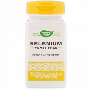 Nature's Way, Selenium、200mcg、100粒