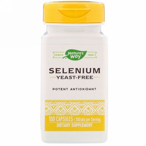 Nature's Way, Selenium、200mcg、100粒