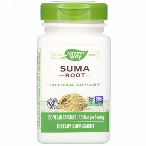 Nature's Way, Suma Root, 1,500 mg, 100 Vegan Capsules
