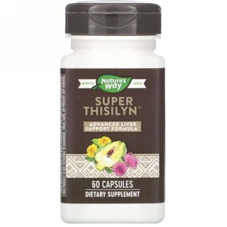 Nature's Way, Super Thisilyn, Advanced Liver Support Formula, 60 Capsules