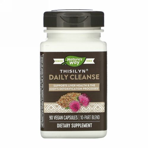 Nature's Way, Thisilyn Daily Cleanse, 90 Vegan Capsules
