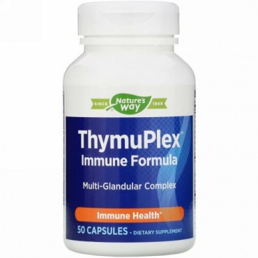 Nature's Way, ThymuPlex、イミューン・ブースター、カプセル50錠