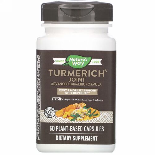 Nature's Way, ウコン、関節、400 mg、植物性カプセル60粒