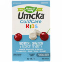Nature's Way, Umcka, ColdCare Kids,  For Ages 6 and Up, Cherry Flavored, 10 Chewable Tablets