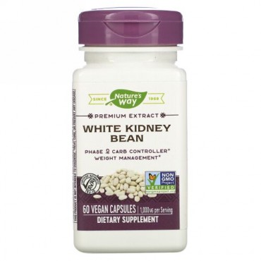 Nature's Way, White Kidney Bean , 60 Vegan Capsules