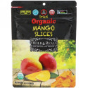 Nature's Wild Organic, 野生 & リアル、乾燥、オーガニックマンゴースライス、3.5オンス (100 g)