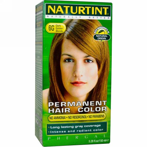 Naturtint, パーマネント ヘアカラー、6G ダーク ゴールデン ブロンド、5.28 fl oz (150 ml) (Discontinued Item)