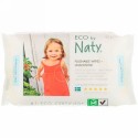 Naty, 洗い流せるワイプ、無香料、42枚