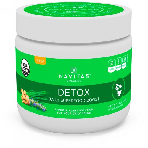 Navitas Organics, 解毒、デイリー・スーパーフードブースト、4.2 oz (120 g) (Discontinued Item)