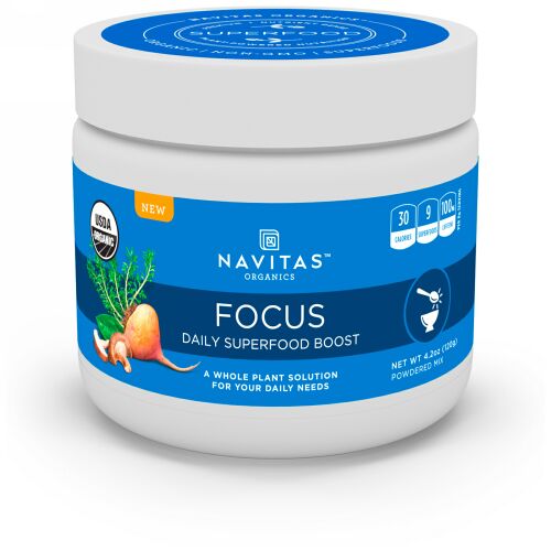 Navitas Organics, 集中力、デイリー・スーパーフードブースト、4.2 oz (120 g) (Discontinued Item)