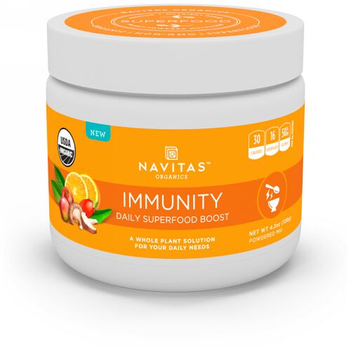 Navitas Organics, 免疫、デイリー・スーパーフードブースト、4.2 oz (120 g) (Discontinued Item)