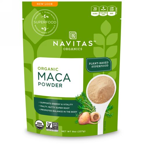 Navitas Organics, オーガニック・マカパウダー、8 oz (227 g) (Discontinued Item)