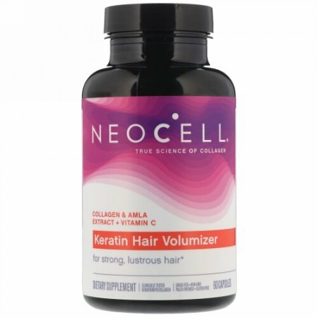 Neocell, ケラチンヘアボリューマイザー、60粒