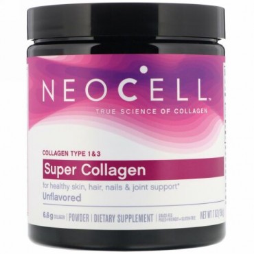 Neocell, スーパーコラーゲン、無香料、198g（7oz）