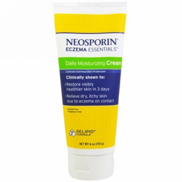 Neosporin, エクゼマ エッセンシャルズ、 デイリー保湿クリーム、 6 oz (170 g)