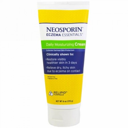 Neosporin, エクゼマ エッセンシャルズ、 デイリー保湿クリーム、 6 oz (170 g)