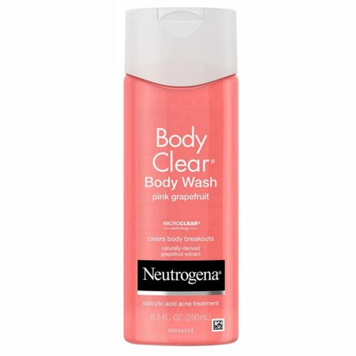 Neutrogena, ボディクリア、ボディウォッシュ、ピンクグレープフルーツ、8.5液量オンス (250 ml)