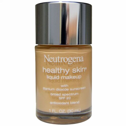 Neutrogena, ヘルシースキン・リキッドメイクアップ、 SPF 20、 ヌード 40、 1 液量オンス (30 ml) (Discontinued Item)