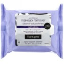 Neutrogena, メイクアップリムーバー、洗浄ウエットティッシュ、ナイトカーミング、ウエットティッシュ25枚 (Discontinued Item)