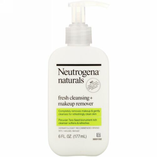 Neutrogena, フレッシュクレンジング + メイクアップリムーバー,  6 液量オンス (177 ml)