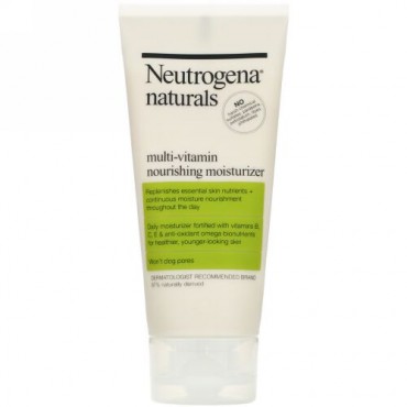 Neutrogena, マルチビタミン栄養モイスチャライザー、3 液体オンス（88 ml）