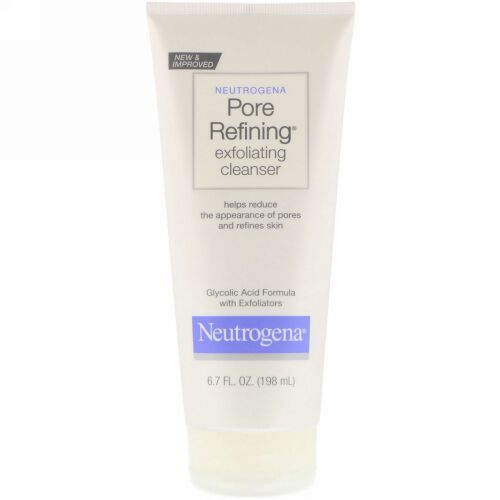 Neutrogena, ポアリファイニング、剥離クレンザー、6.7液量オンス (198 ml)