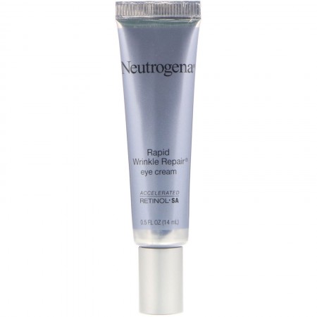 Neutrogena, ラピッドウィンクルリペア、アイクリーム、0.5液量オンス (14 ml)