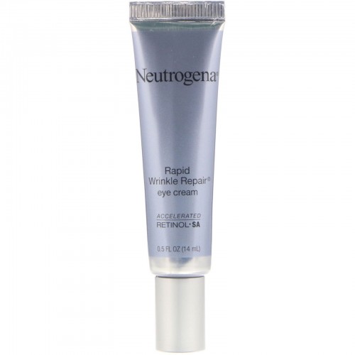 Neutrogena, ラピッドウィンクルリペア、アイクリーム、0.5液量オンス (14 ml)