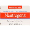 Neutrogena, トランスパレントフェイシャルバー, にきびができやすい肌用, 99g（3.5 oz）
