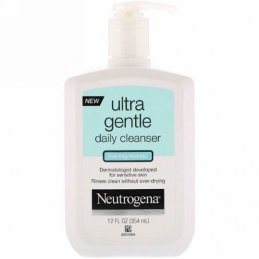 Neutrogena, ウルトラジェントル、デイリークレンザー、フォーミングフォーミュラ、12液量オンス (354 ml)