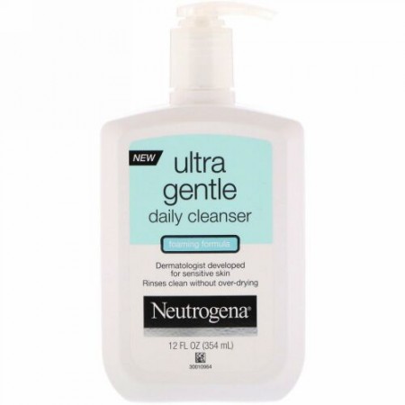 Neutrogena, ウルトラジェントル、デイリークレンザー、フォーミングフォーミュラ、12液量オンス (354 ml)