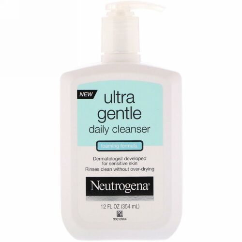 Neutrogena, ウルトラジェントル、デイリークレンザー、フォーミングフォーミュラ、12液量オンス (354 ml)